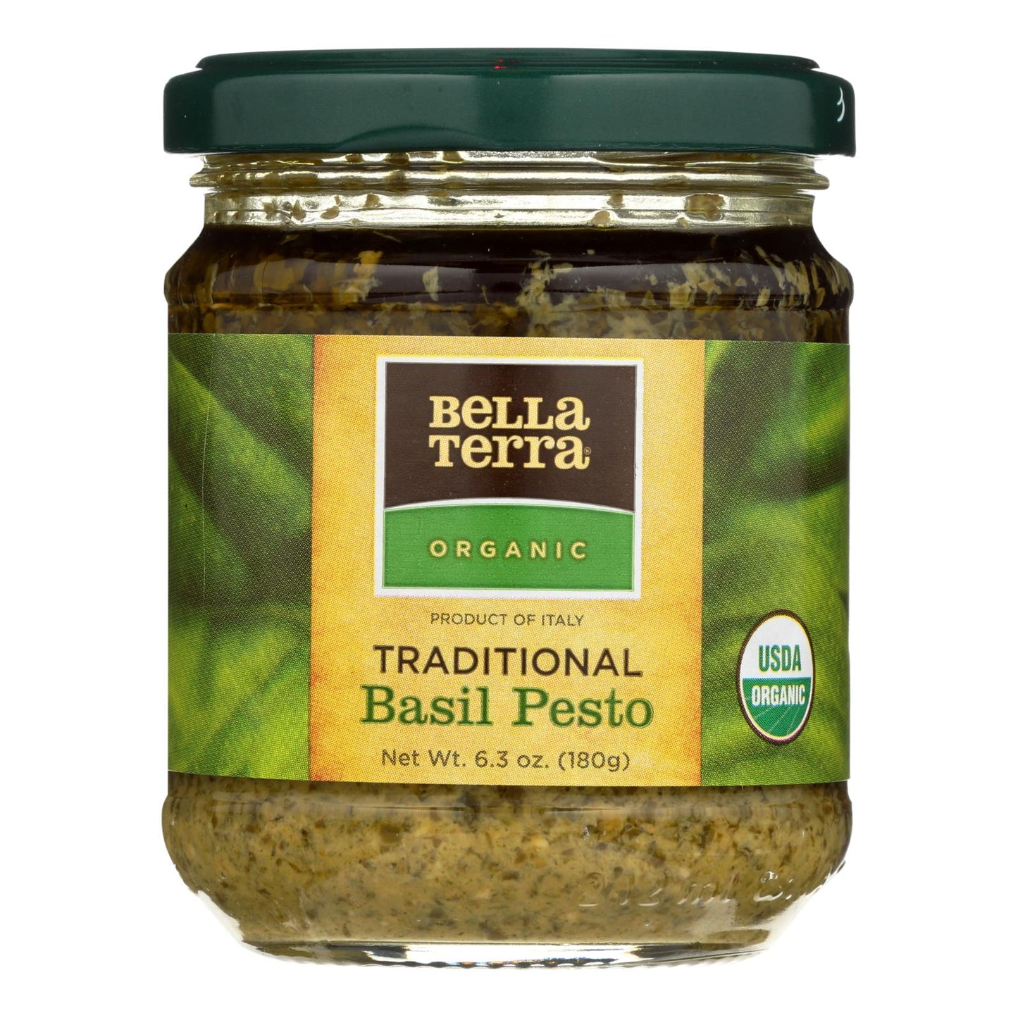 Bella Terra Organic Pesto - Garlic & Basil - Case of 6
