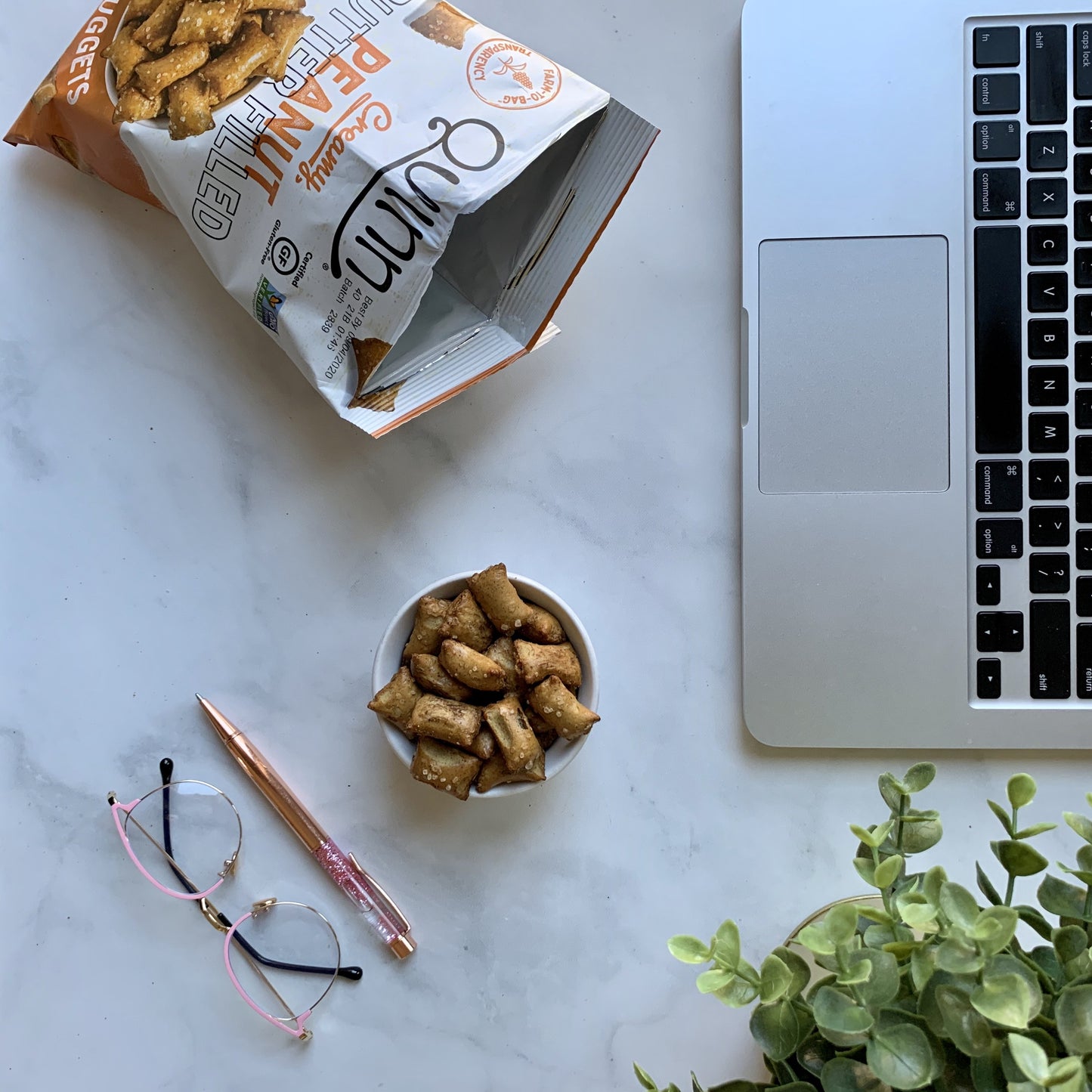 Whole Grain Chocolatey Peanut Butter Filled Pretzels, 6.5 Ounce - GF, Non GMO - Farm to Bag