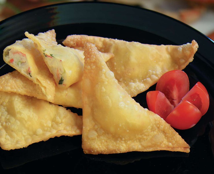 Crab Rangoons - includes 100 per tray