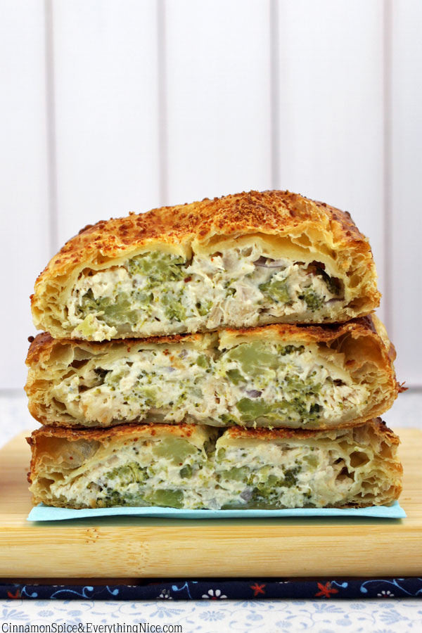 Chicken, Broccoli & Cream Cheese Puffs