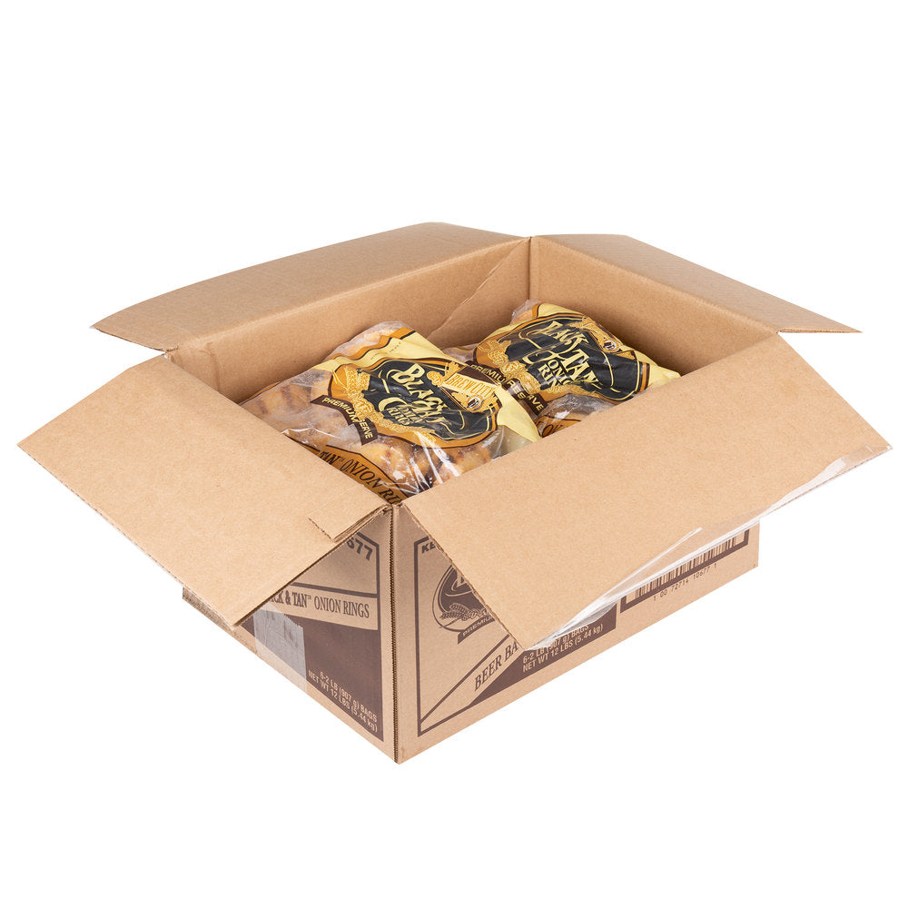 Brewcity Black & Tan Onion Rings - 6/Case