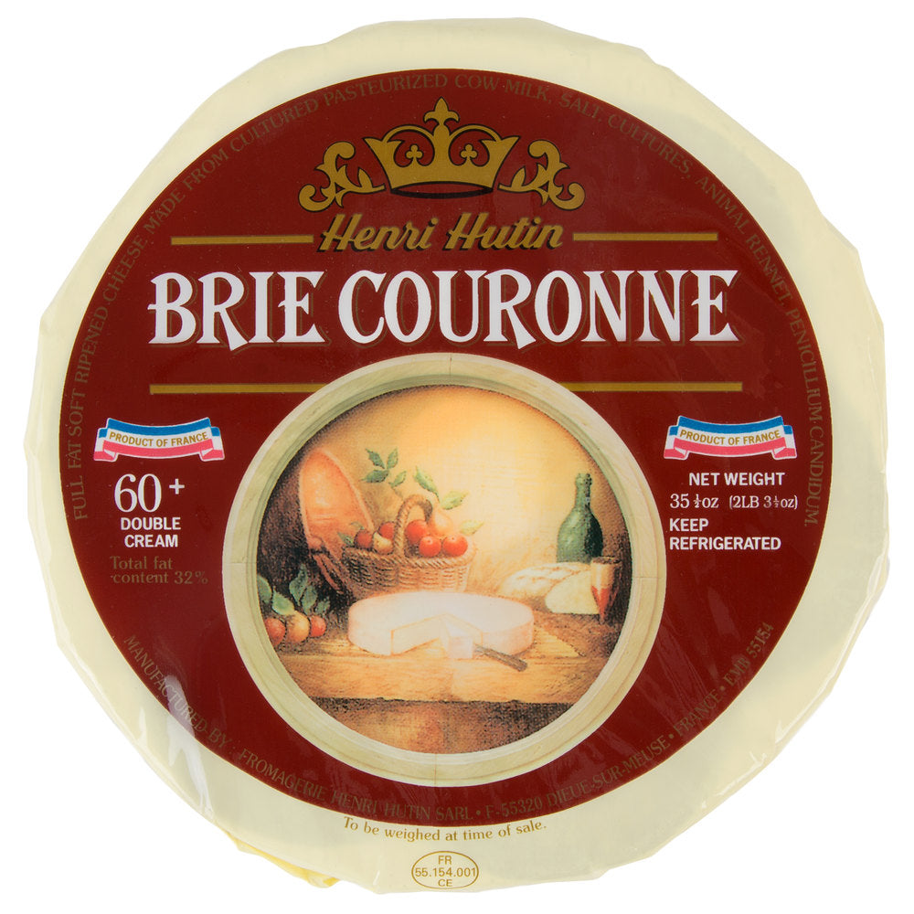 Henri Hutin Brie Couronne Cheese - 2.2 lb