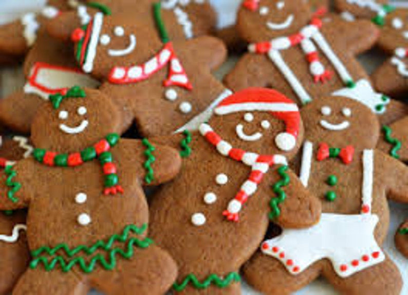 Decorate Yourself Gingerbread Men Cookies, 3” each - Pack of 50