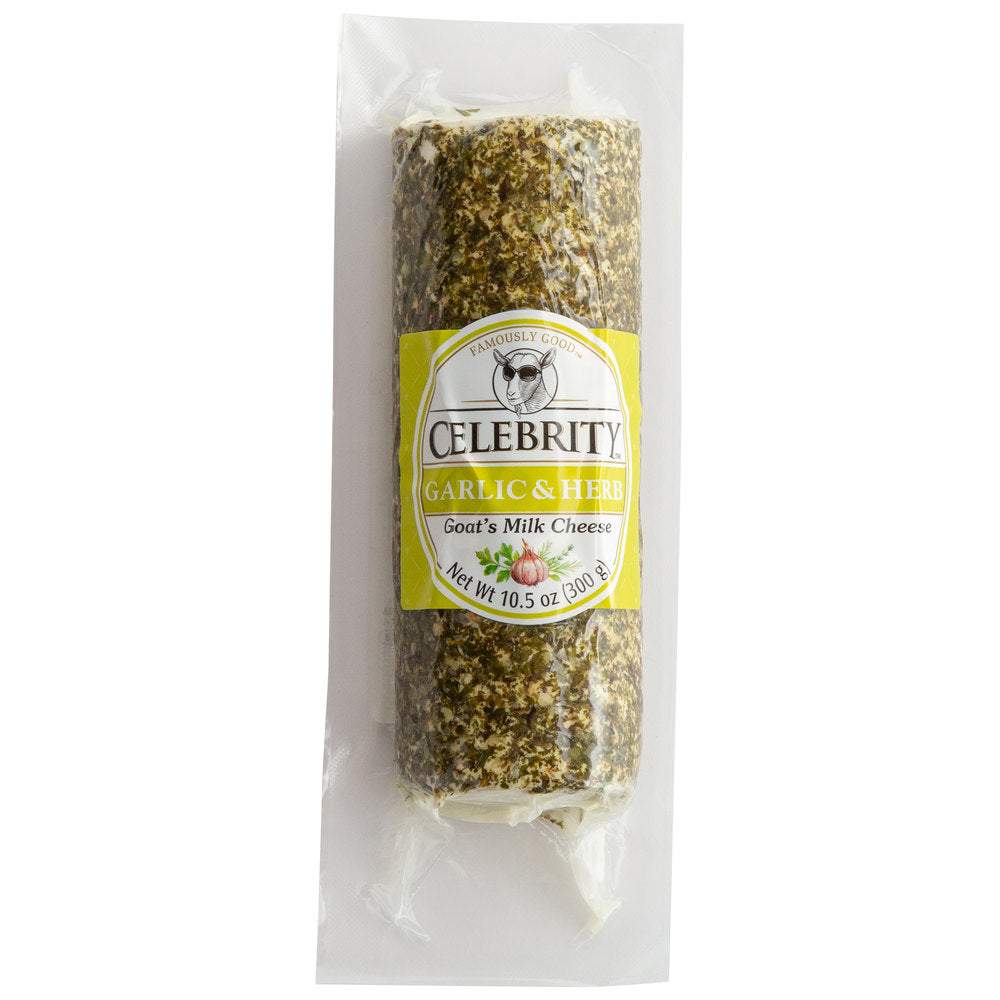 Celebrity Garlic and Herb Goat Cheese Log - 6/Case