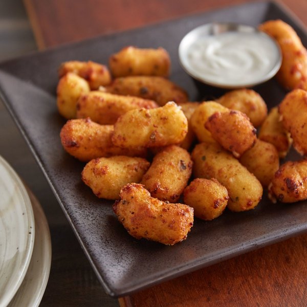 Breaded Homestyle Squeeky Cheese Curds 2.5 lb - 6/Case