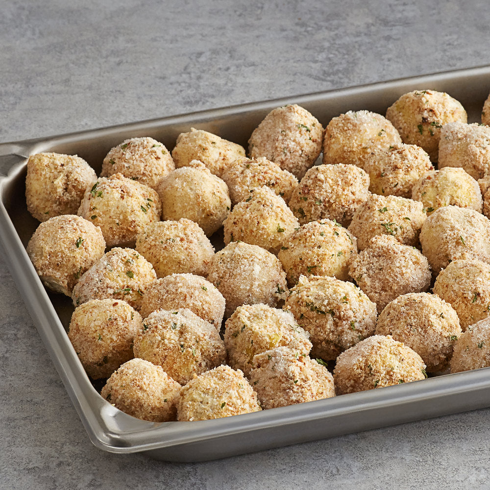 Three Cheese Stuffed Breaded Artichoke Hearts - Les Chateaux de France - 100/Case