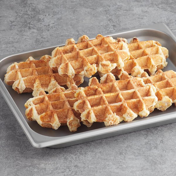 Individually Wrapped Liege Waffle 3.5 oz. - 24/Case Non-GMO