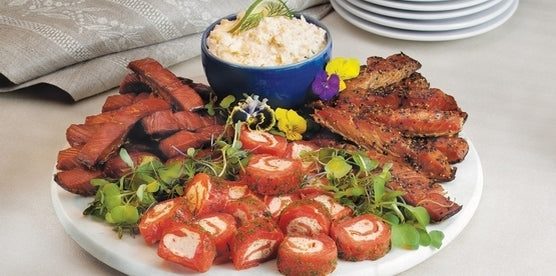 Smoked Salmon Appetizer Sampler Collection