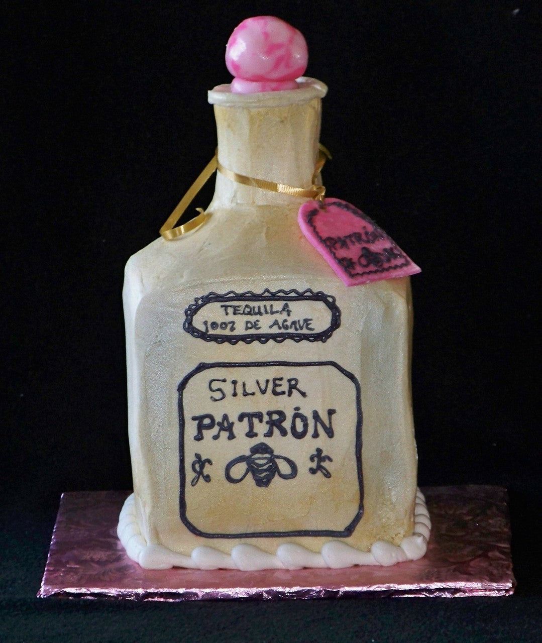 Patron Bottle w/ Edible Shot Glasses - price per serving