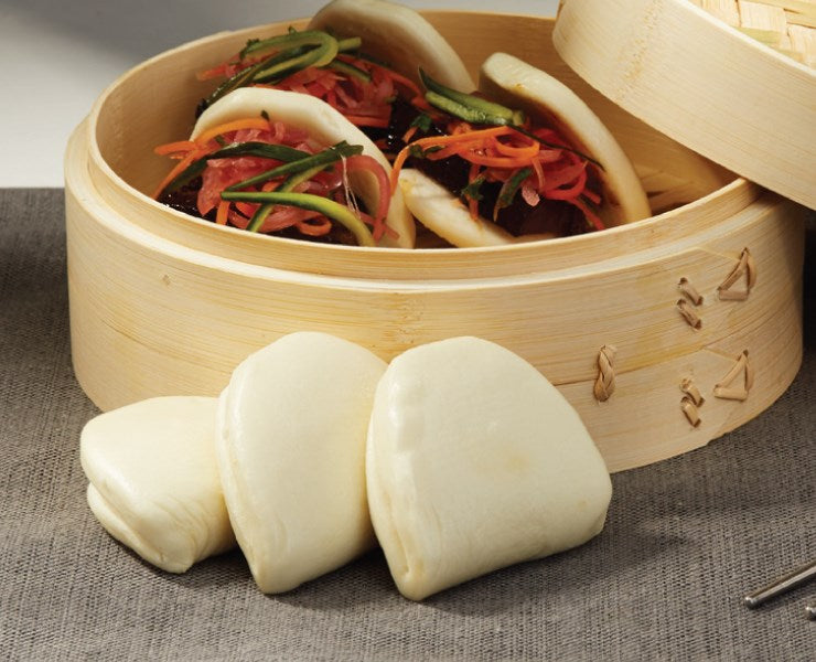 Mini Steamed Buns - 192 pieces per tray