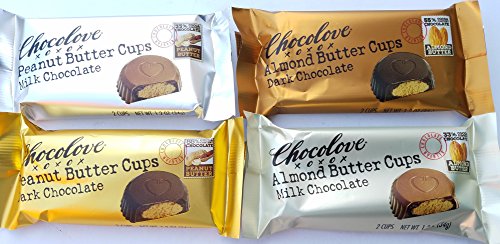 Peanut Butter Cups Dark Chocolate (2 cup packs)