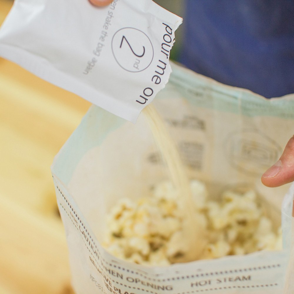 Quinn Snacks Microwave Popcorn Variety Pack (Butter & Sea Salt, White Cheddar, and Parmesan & Rosemary) {3 Pack}