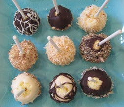 Gourmet Cheesecake Pop Assortment - 50 pieces per tray