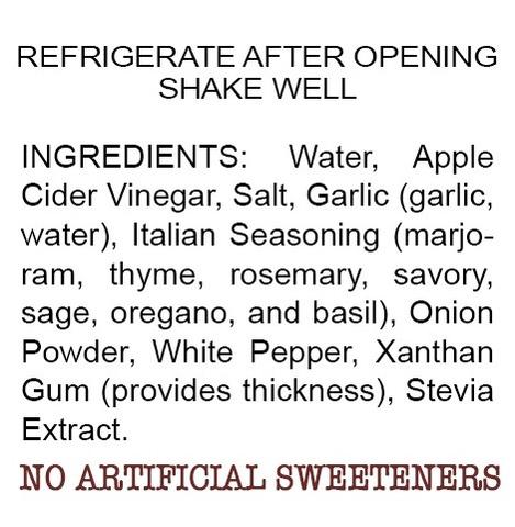 7 HERB ITALIAN DRESSING / MARINADE