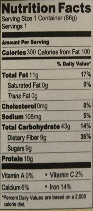 Blueberry Blitz Gourmet Oatmeal, 3.1 oz - Pack of 12