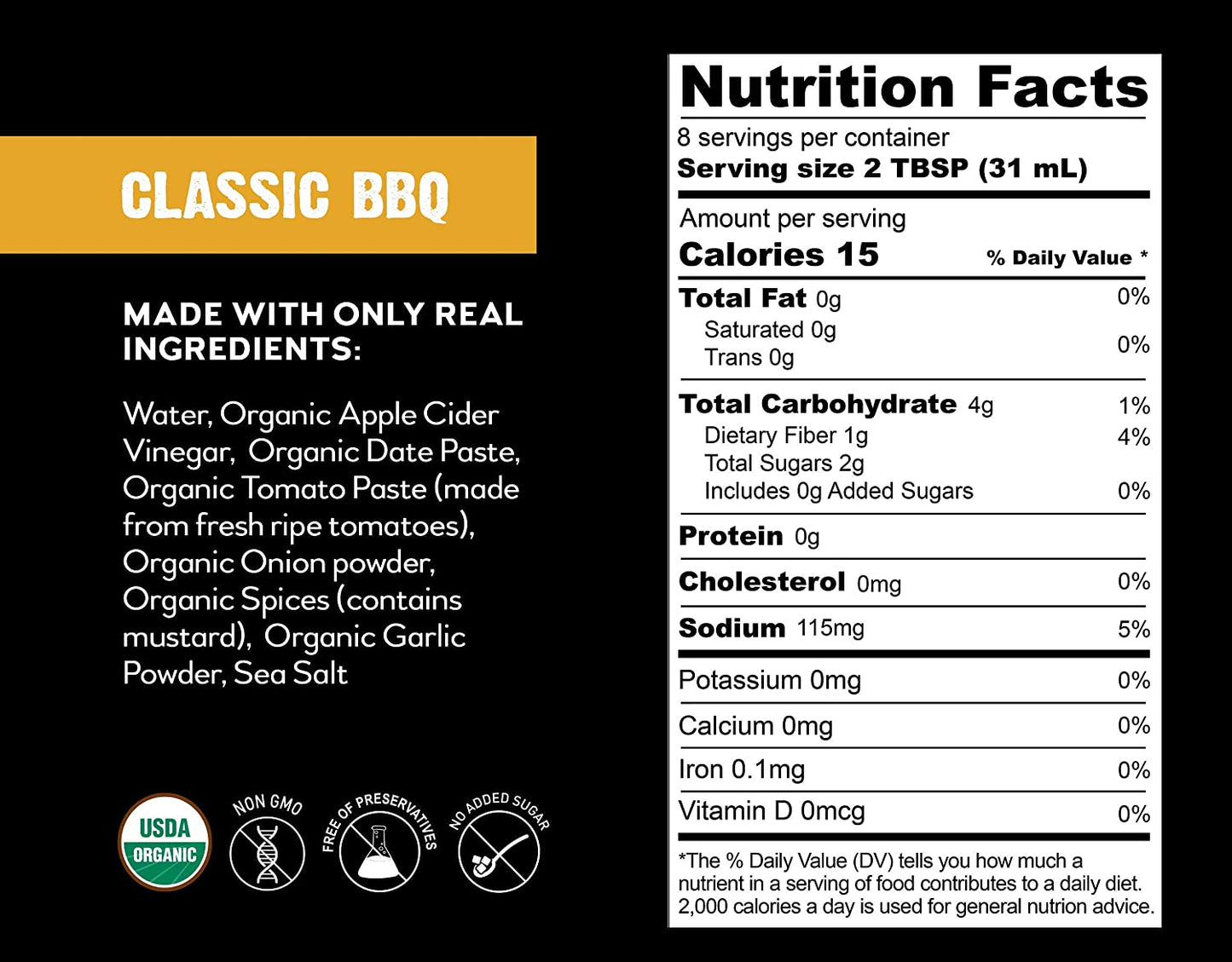 Good Food For Good Organic Ketchup & BBQ Combo - 4 Pack