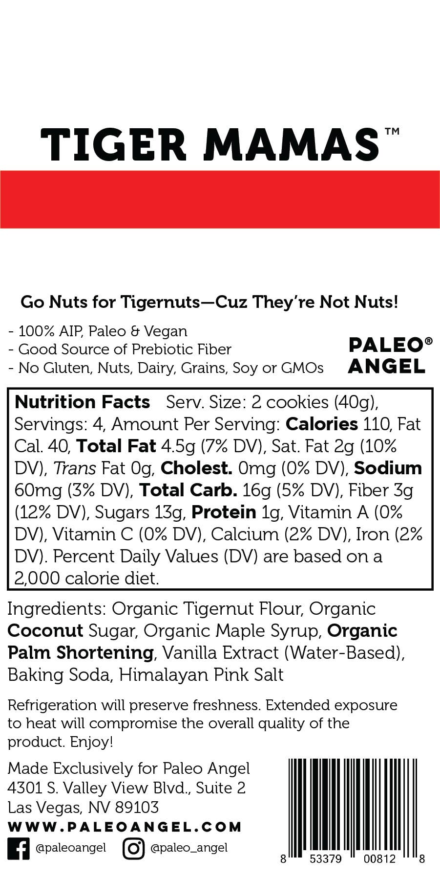 Tigernut Cookies - includes 8