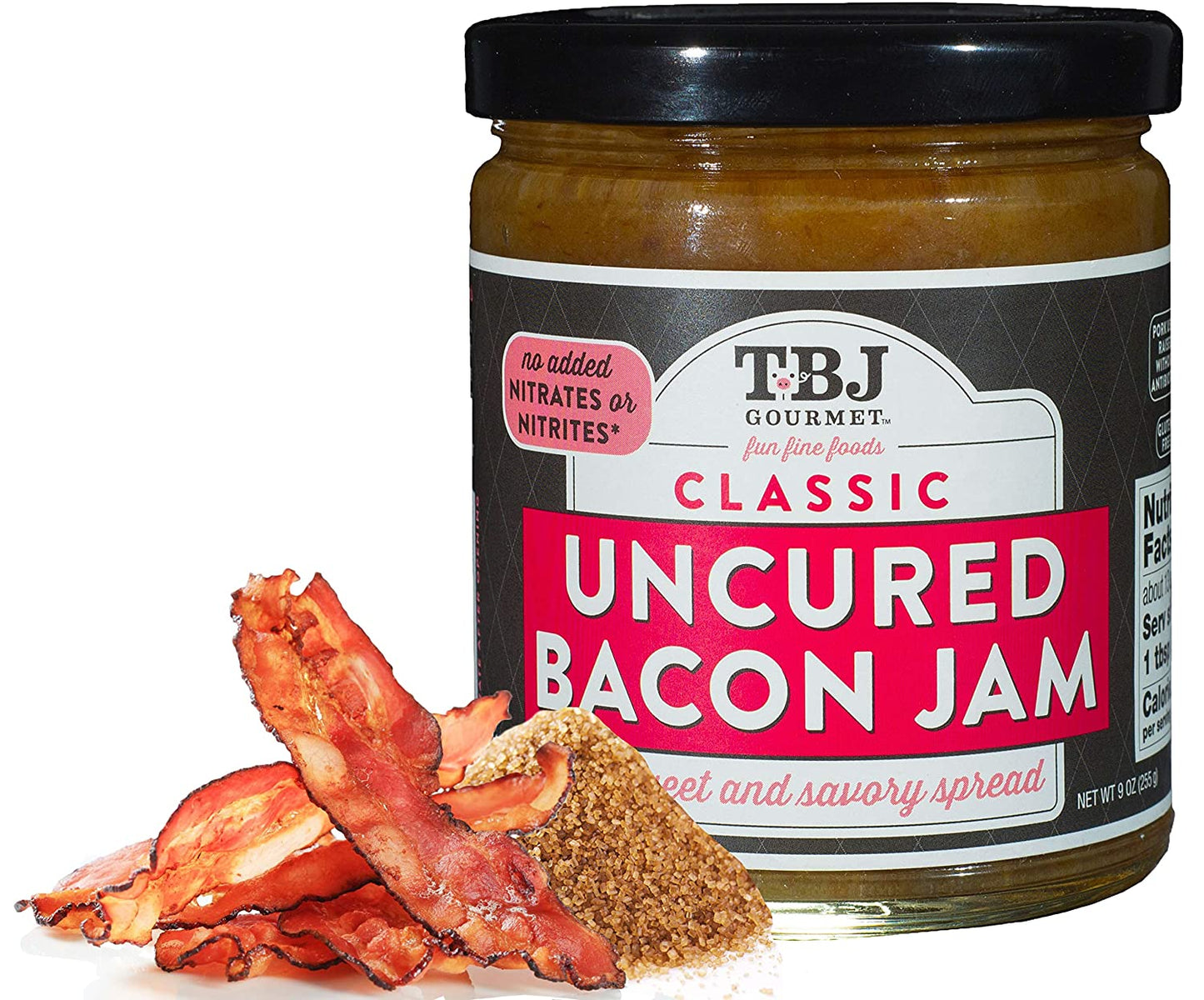 Classic Bacon Jam - 9 oz Jar - TBJ Gourmet