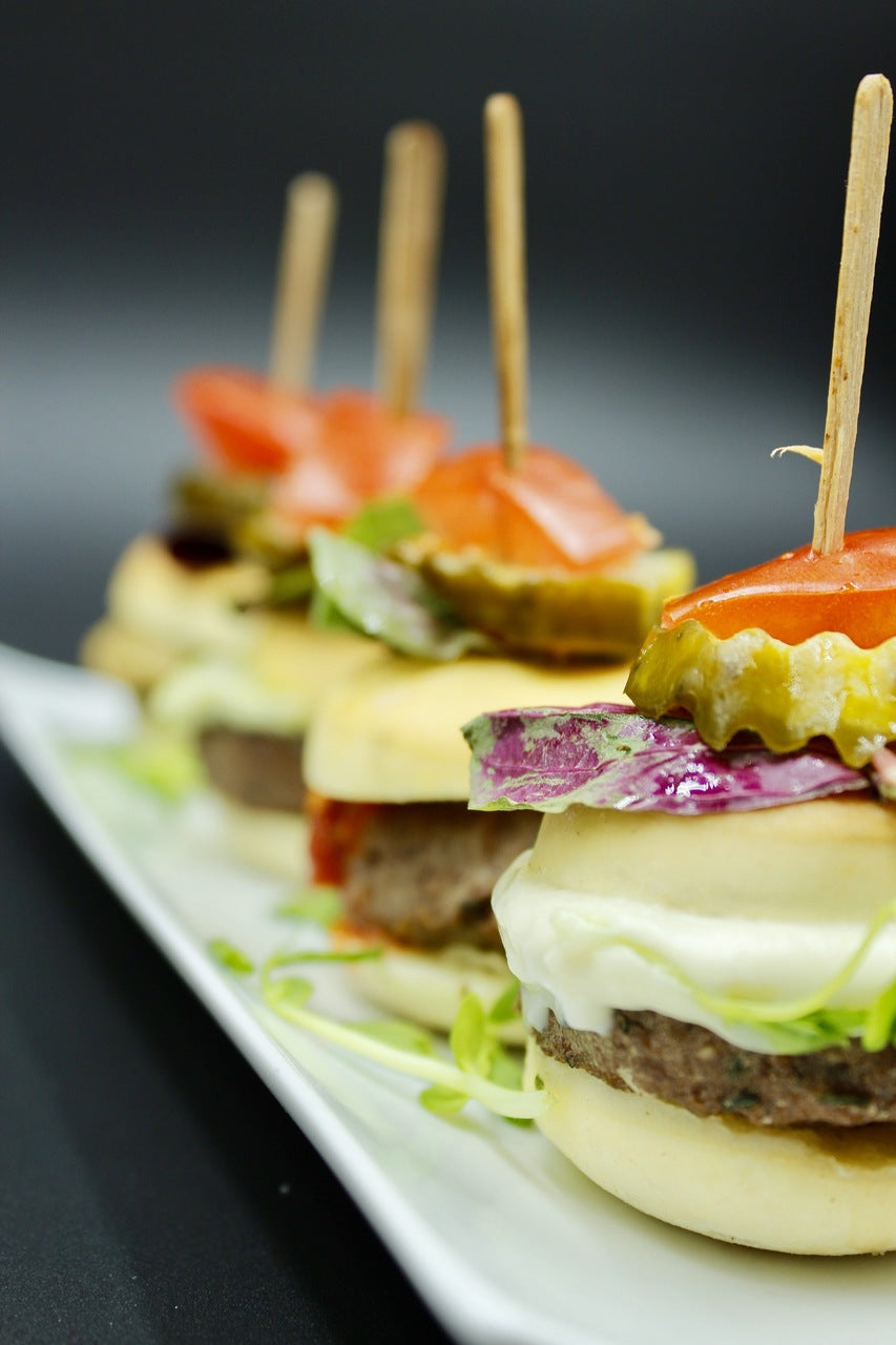 American Wagyu Burger with No Cheese - 50 pieces per tray
