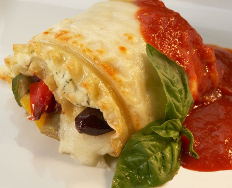 Roasted Vegetable Lasagna Rollatini, includes 24