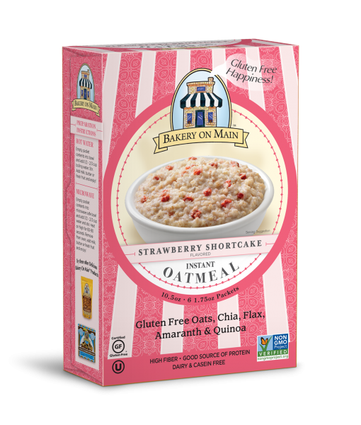 Strawberry Shortcake Flavor Instant Oatmeal