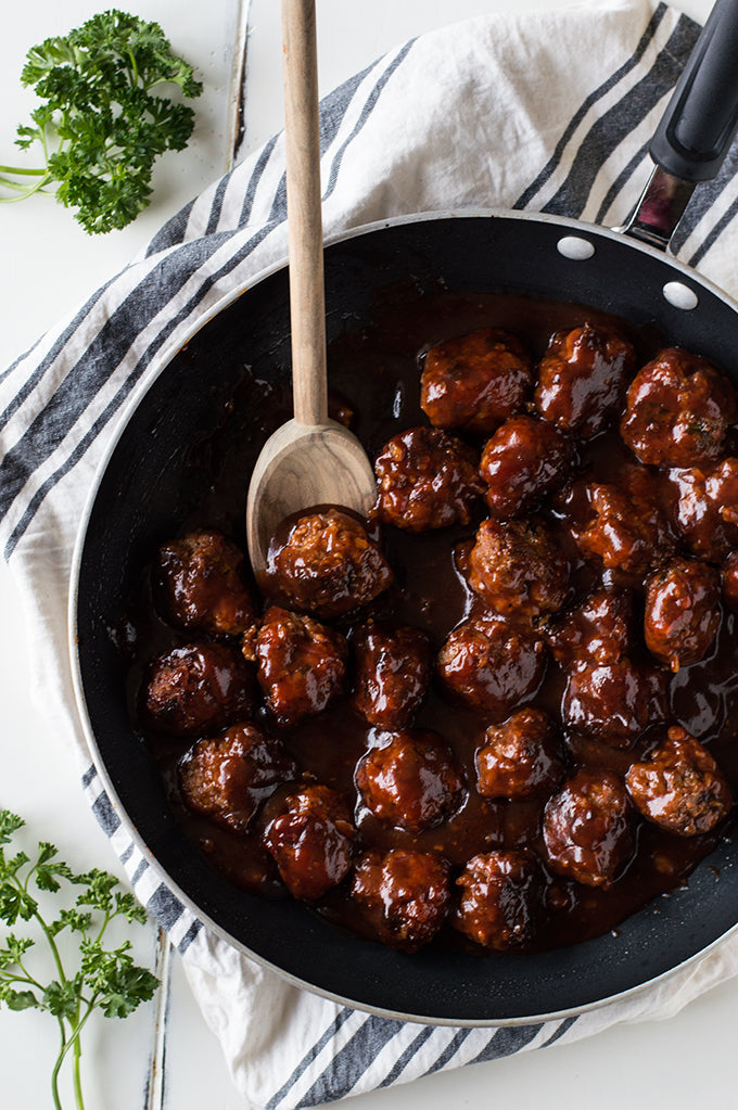BACON BOURBON MEATBALLS