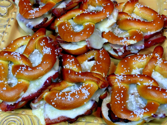 Bacon-Pretzel Grilled Cheese