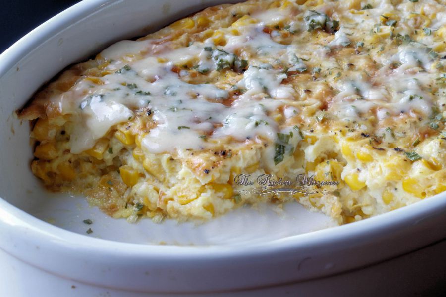 Baked Creamy Corn Casserole