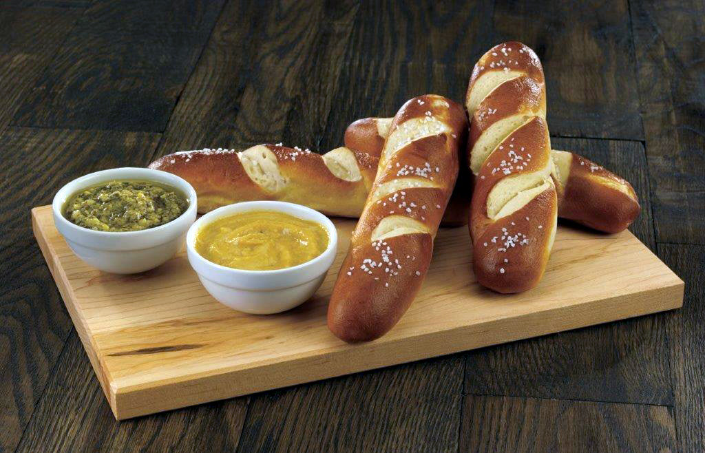 Bavarian Pretzel Sticks - 2.4 oz - 4 " Long - 72/Case
