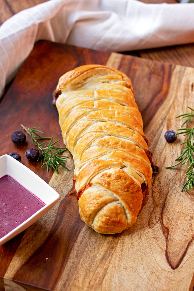 Blueberry & Brie Turkey Wellington