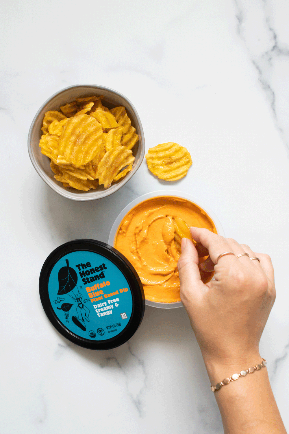 Plant Based Buffalo Blue Dip - Set of 5 - The Honest Stand