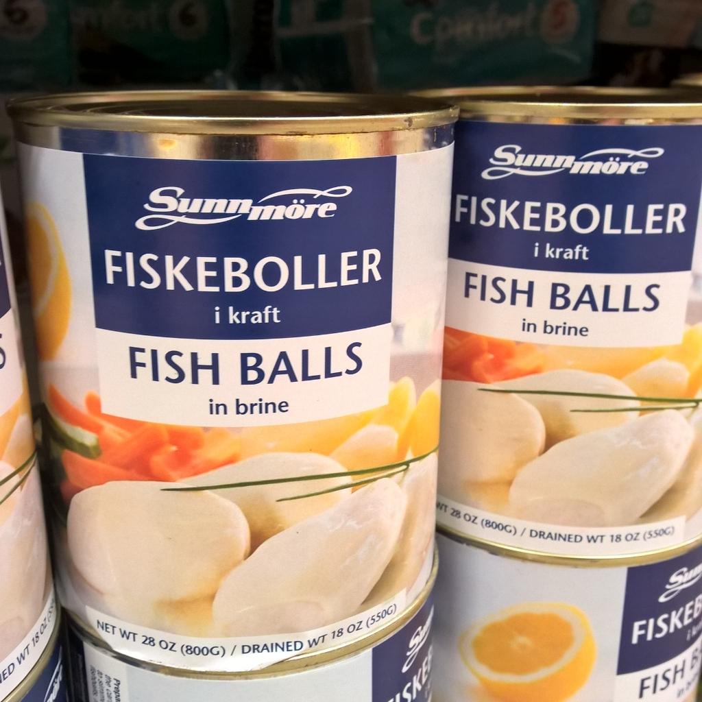 Norwegian Fiskeboller Fish Balls - Case of 10