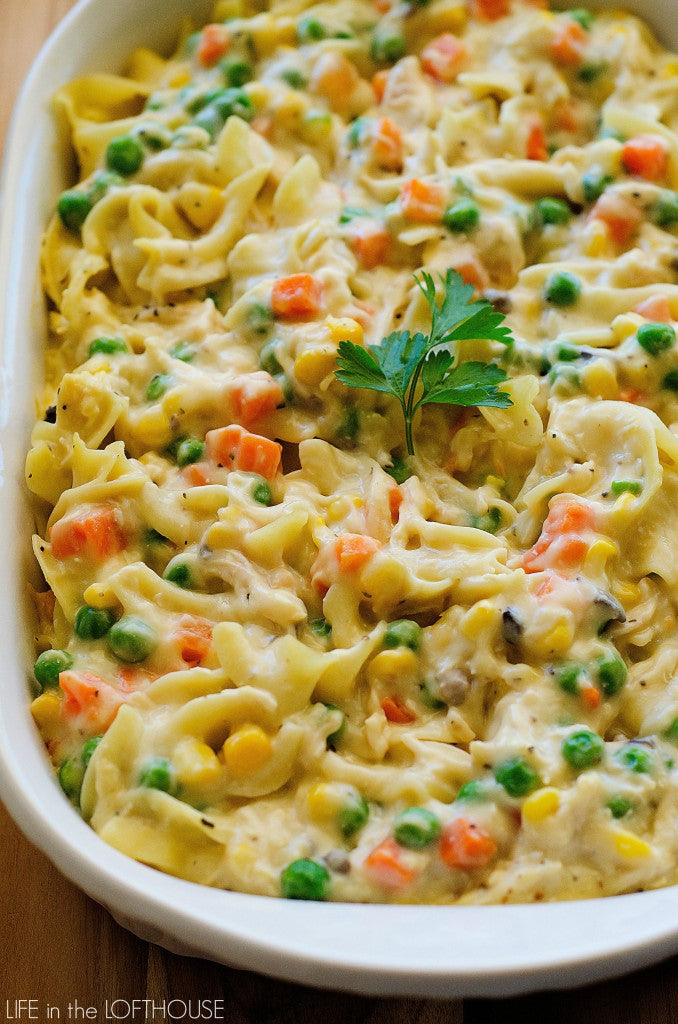 CHICKEN NOODLE CASSEROLE