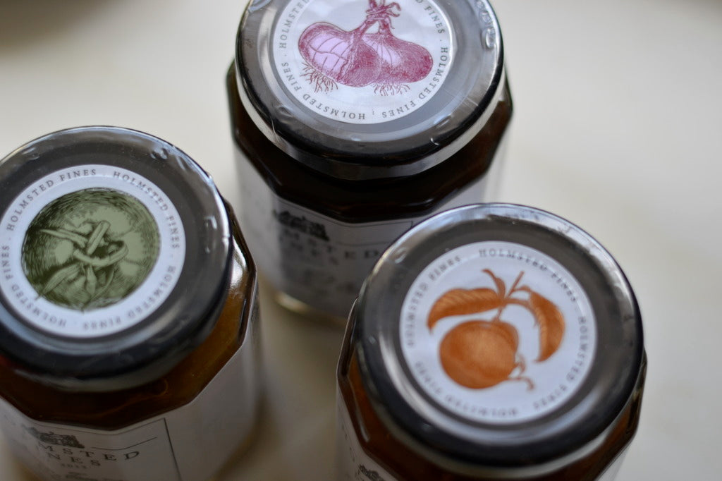 Chutney Gift Trio w/ Gift Box Black (5 oz jars) - Holmsted Fines