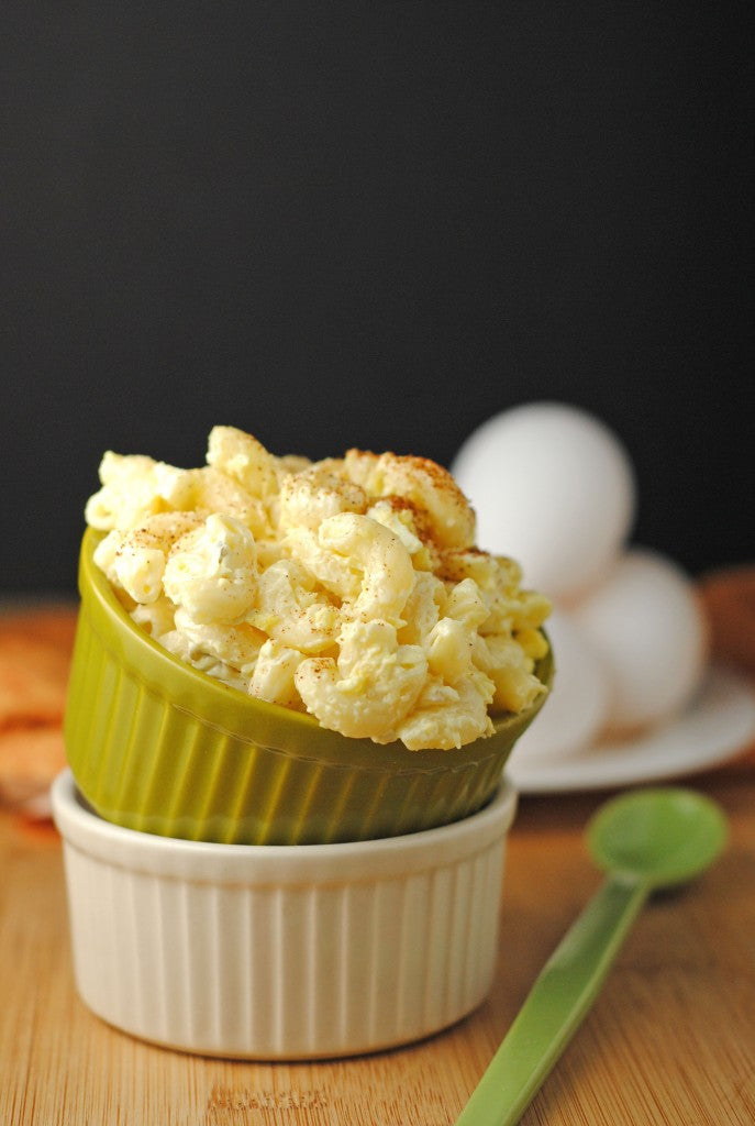Deviled Egg Macaroni Salad