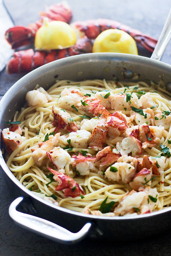 Lobster Scampi with Linguine