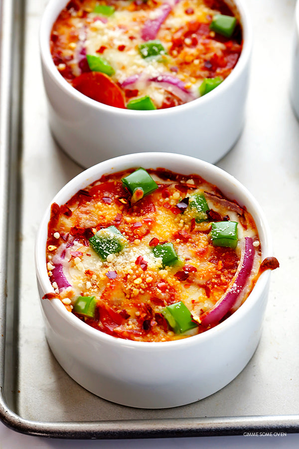 EASY QUINOA PIZZA BOWLS