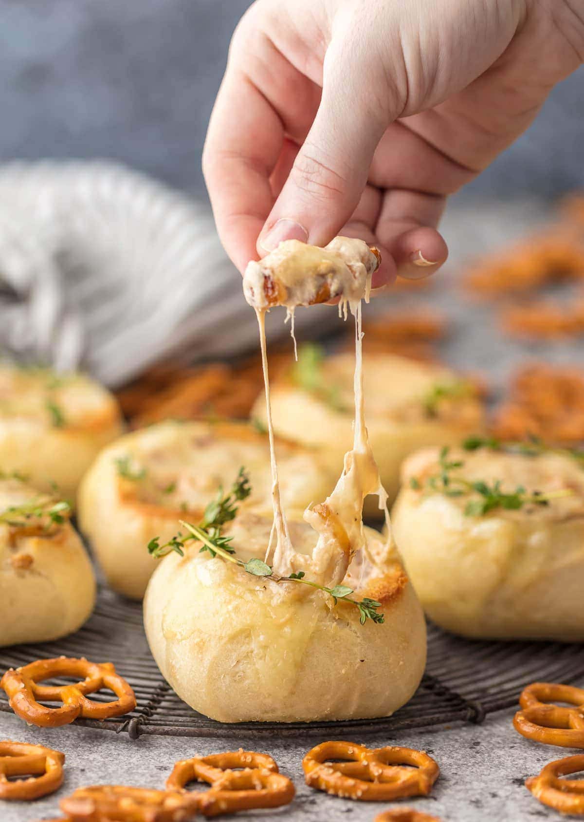 Mini Parbaked Boule French Bread Bowl - 5 oz - 40 per case