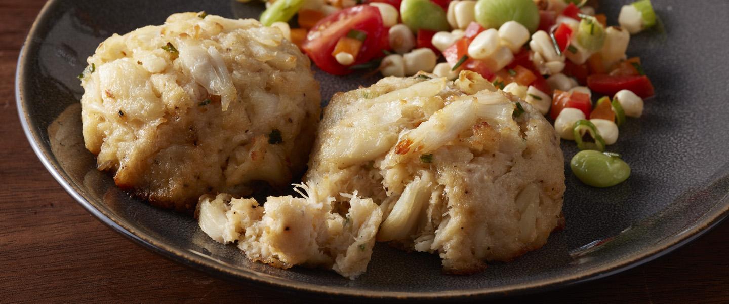 Mini Gluten Free Crab Cakes - 3 oz ea - 24/Case