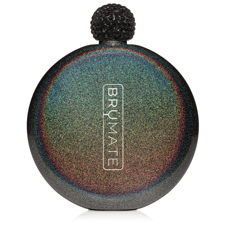 GLITTER FLASK | CHARCOAL