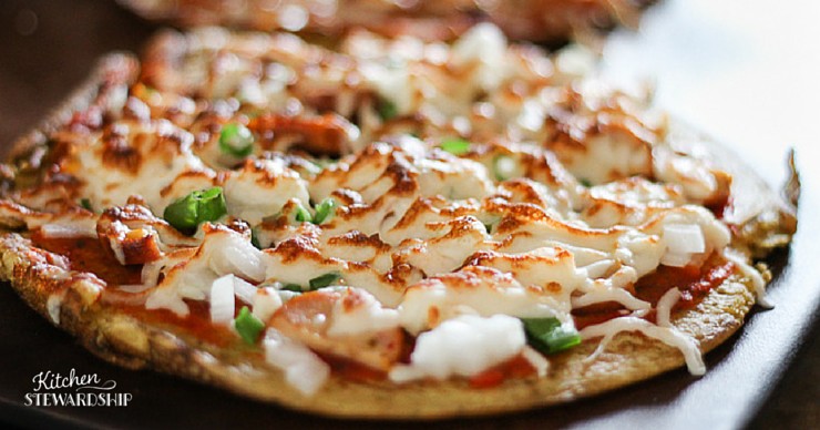 Chickpea Flour Pizza Crust