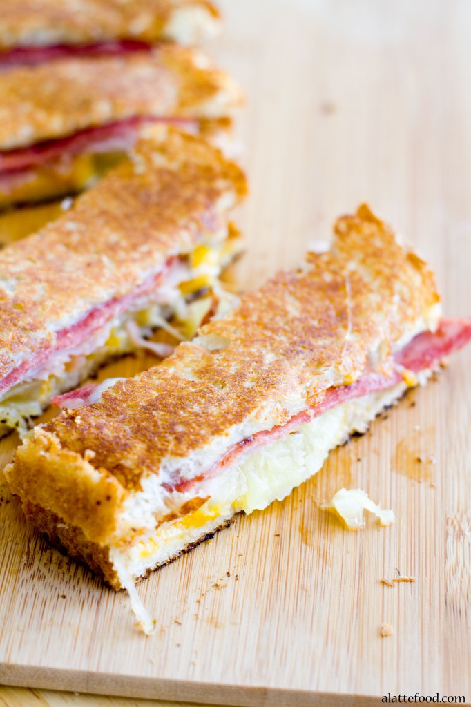 Hawaiian Grilled Cheese