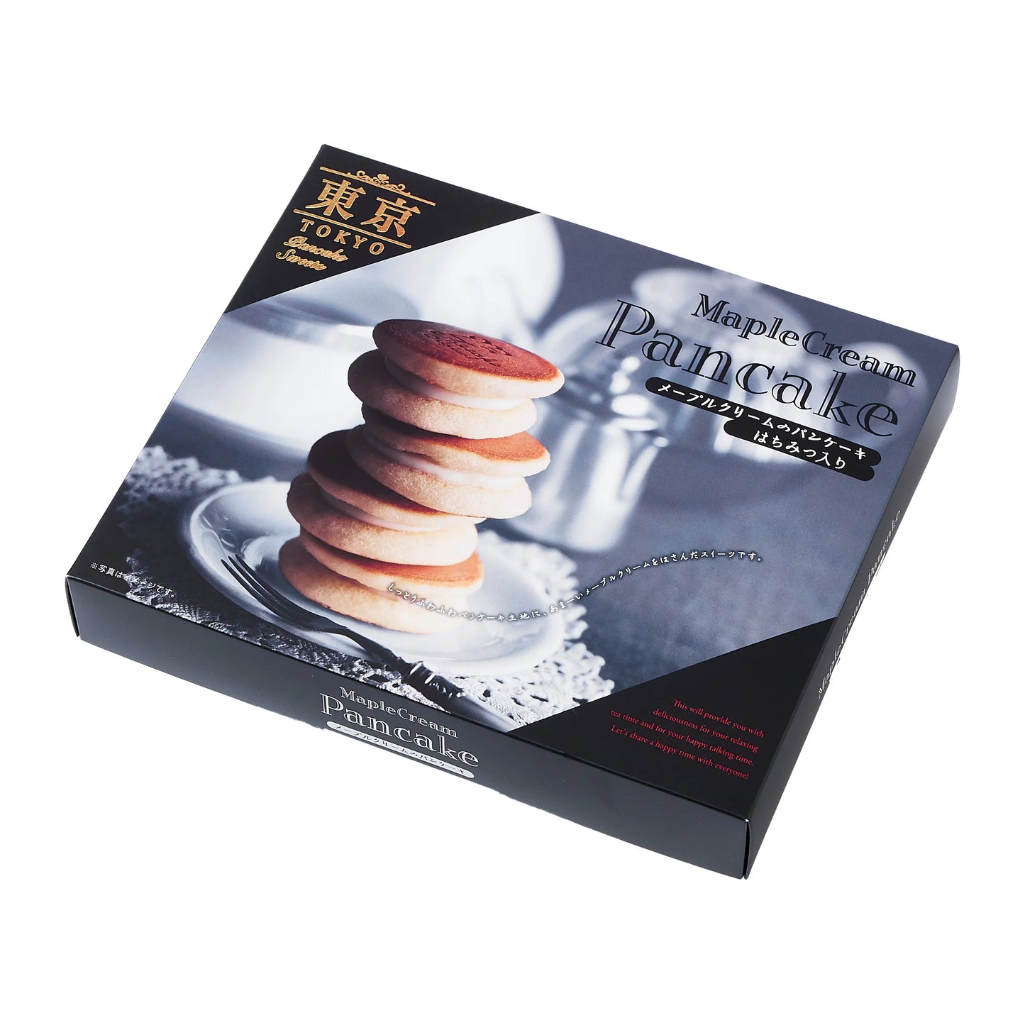 Maple White Chocolate Soufflé Cream Mini Pancakes (6 Pieces) Individually Wrapped