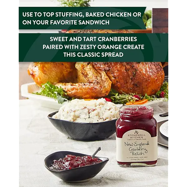 New England Cranberry Relish by Stonewall Kitchen - Gluten Free