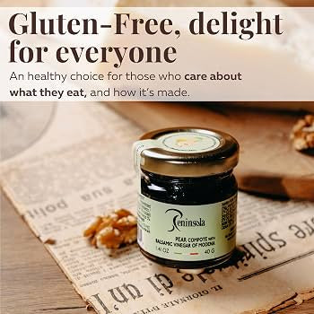 Balsamic Compote Pack of 4 – Italian Gourmet Fruit Spread
