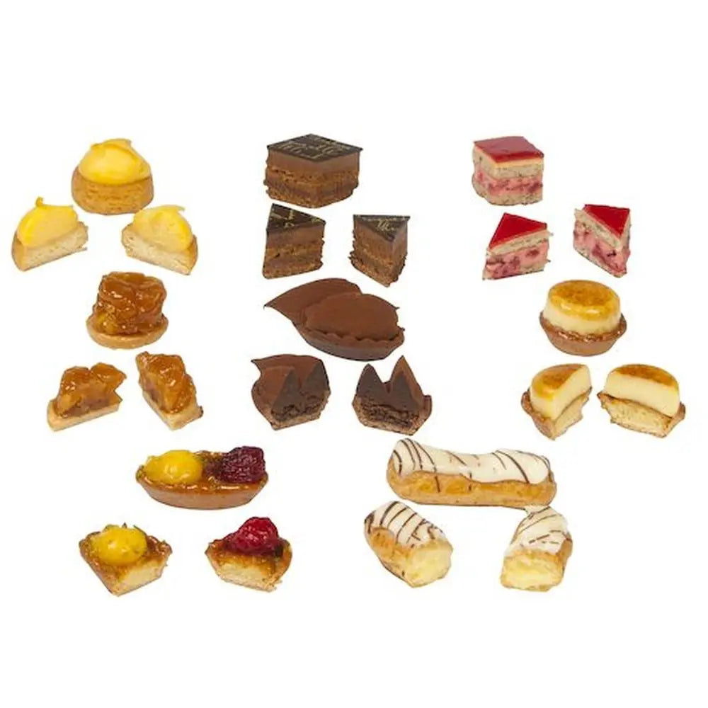 Sweet Street European Grand Cru Petit Fours Variety Assortment, 60 Slice - 120/Case