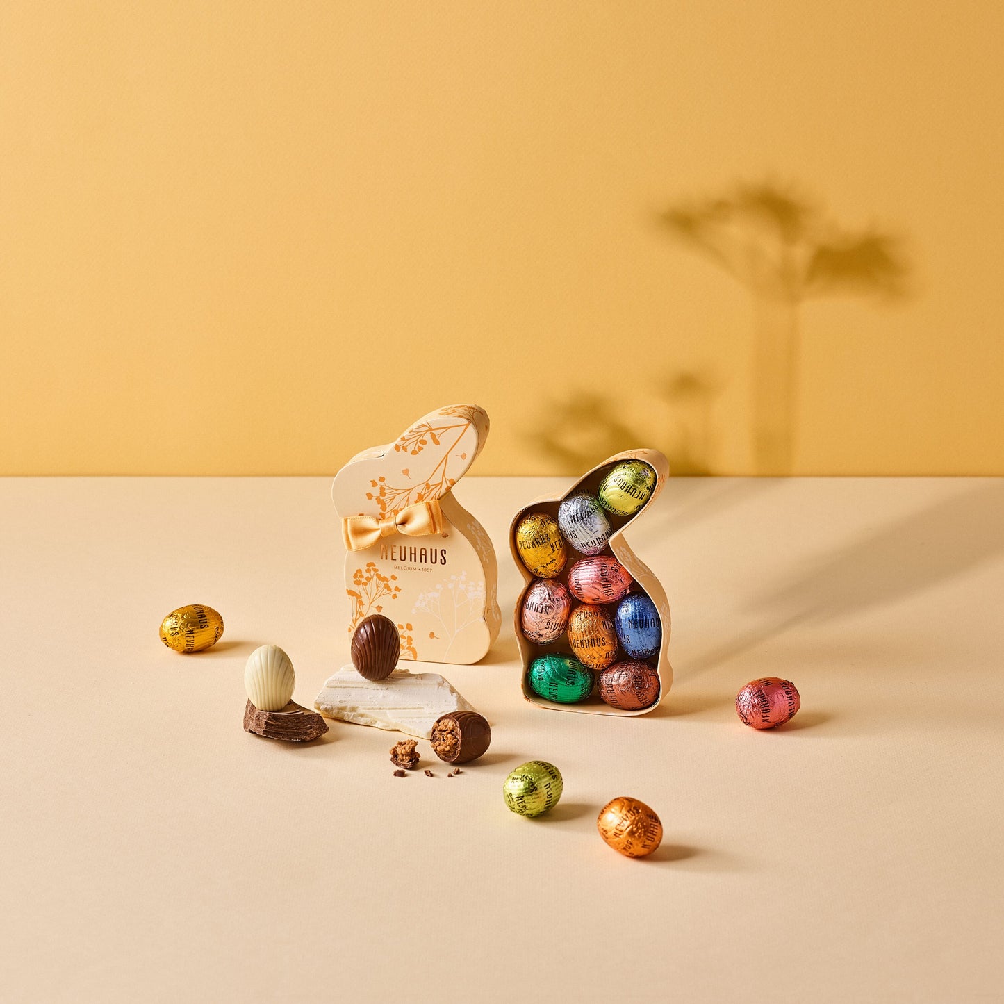Neuhaus Easter Bunny - Green or Orange