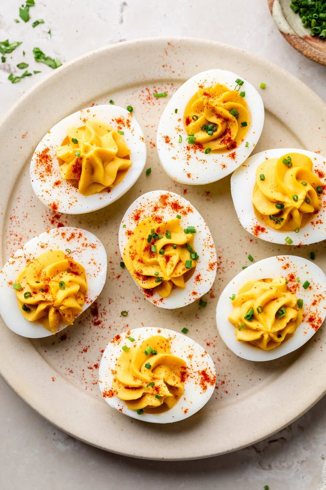 Fresh Deviled Eggs, Traditional and Smoked Salmon - includes 24