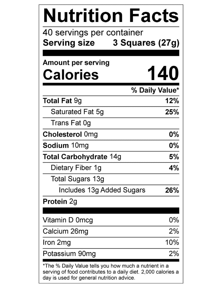 Moodibars Assorted Squares, Tub of 120 Pieces