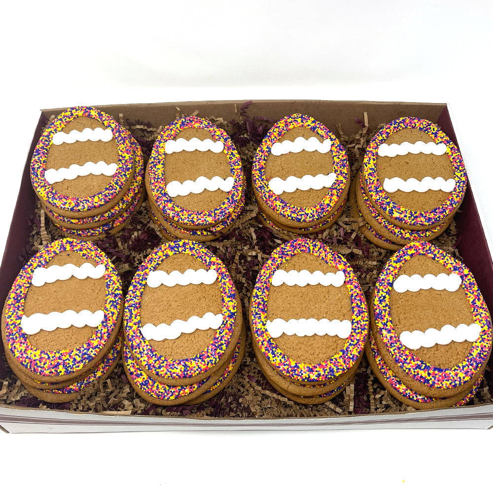 Egg-Shaped Gingerbread Cookies